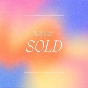 all items below have sold!!